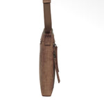 RUE Distressed Leather Crossbody Bag