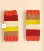 LIL5 LADIES LILIA WRIST WARMERS - TANGERINE