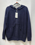 653 Zip front Knitwear with Hood