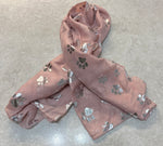 TR6521 Paw Print Scarf