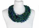 SHMM742 Elegant Magnetic Mesh Scarf/Necklace