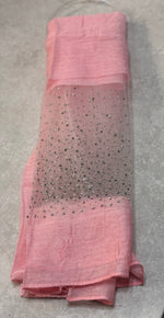 LP3041 Silver Studded Chiffon Scarf