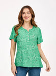 635 EMBROIDERY ANGLAISE EMBELLISHED TOP