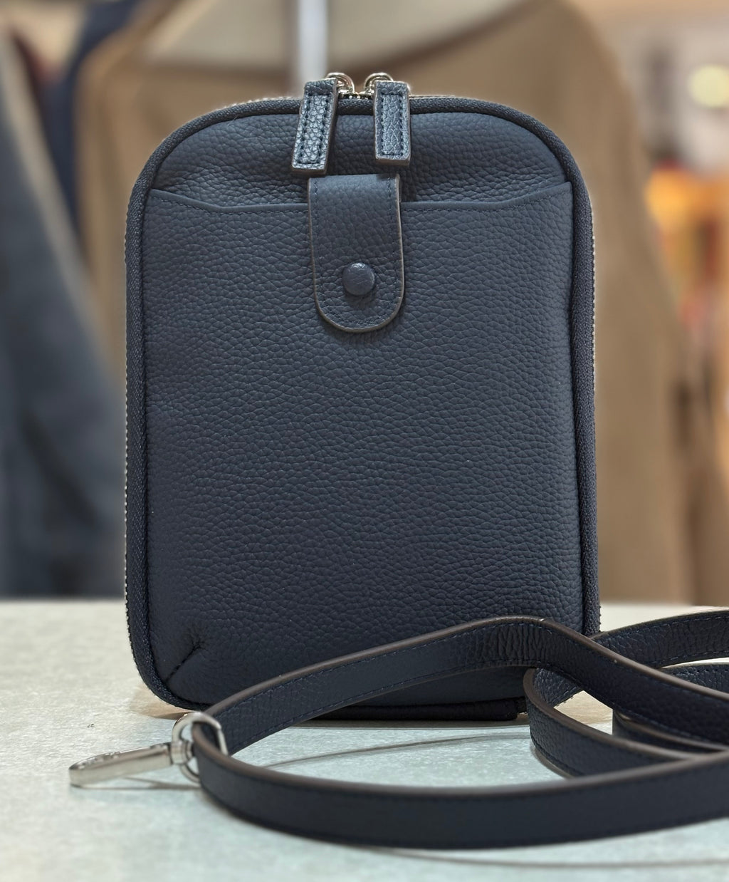 12585 Leather Phone/Slim Crossbody Bag