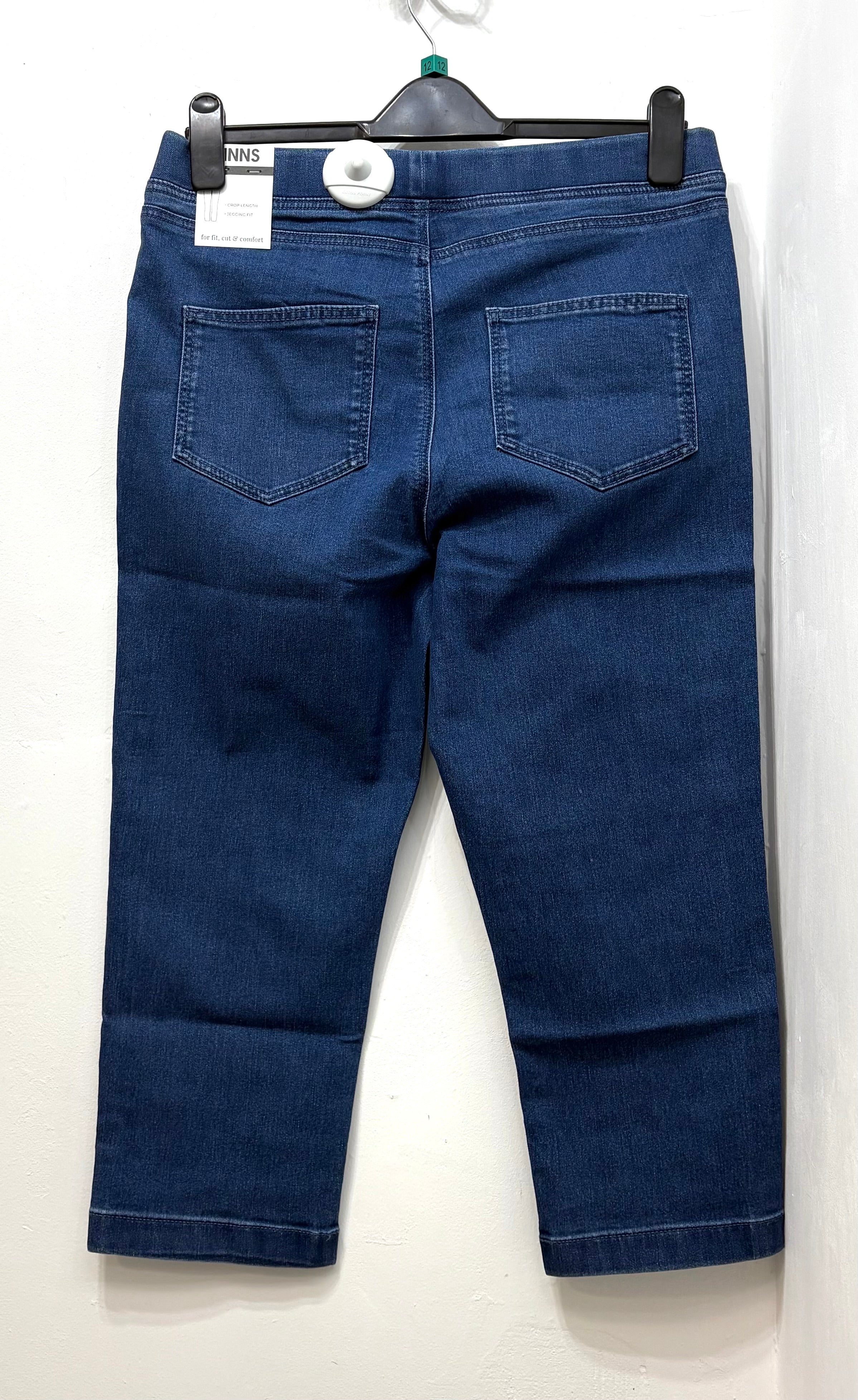 580C Denim Crop Pull ups