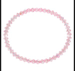 F0287 4mm glass bead bracelet