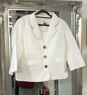 Ella Jacket White