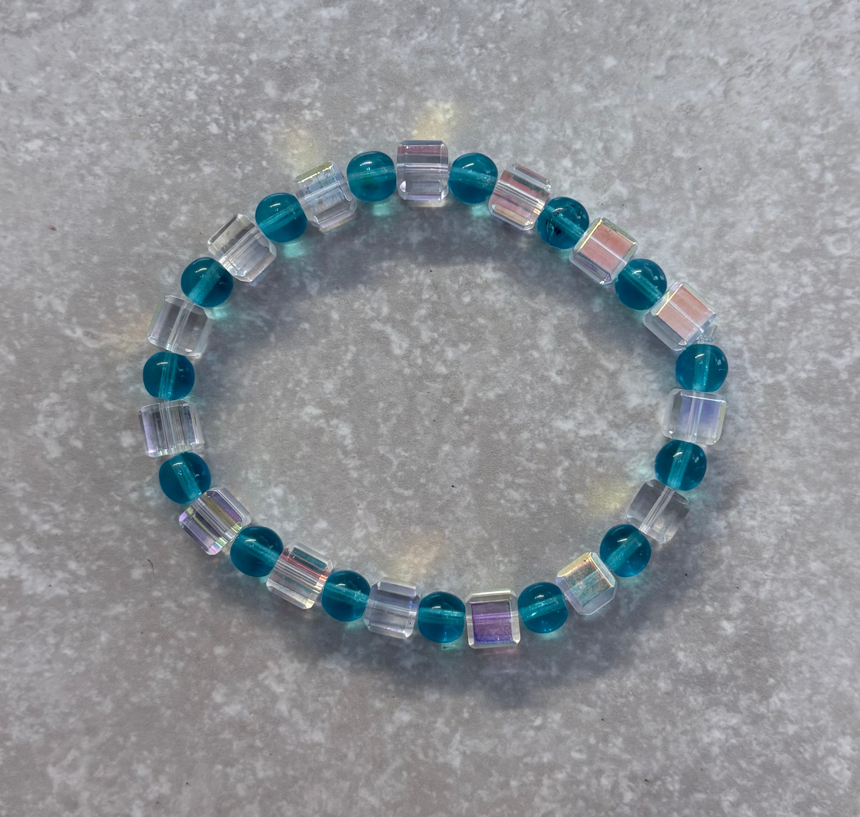Crystal & Bead Bracelet