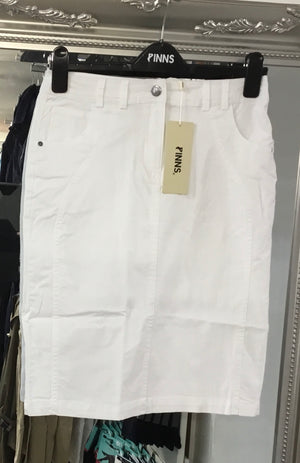 547sk Cotton Chino Skirt