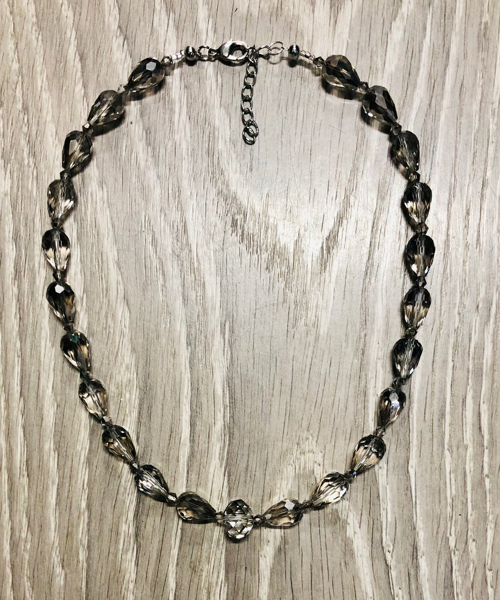 001 Crystal Bead Necklace