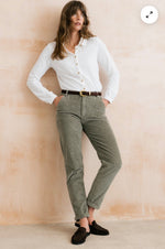 LM26585 BOWBRIDGE SLUB COTTON  SHIRT