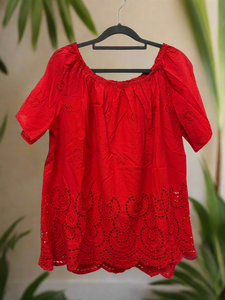 Sbgosia Broderie anglaise design Blouse