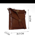 HOXTON Vintage Leather Crossbody Bag