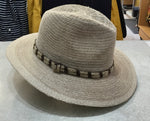 Natalie Hat Natural with rope band
