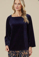 Crista Velvet plain Top