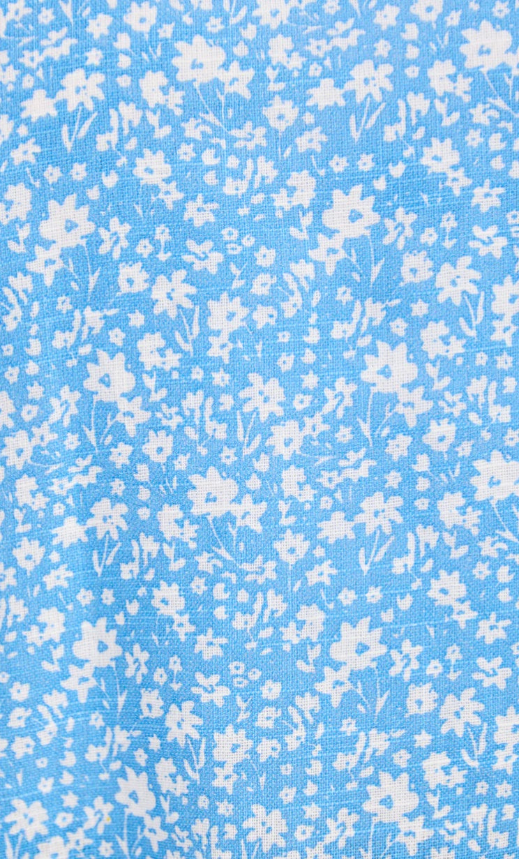 626 Ditsy Print Cotton Top