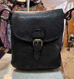 D-90 Ashwood Leather Crossbody Bag