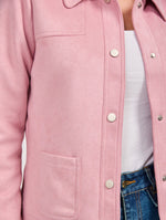 584 FAUX SUEDE JACKET
