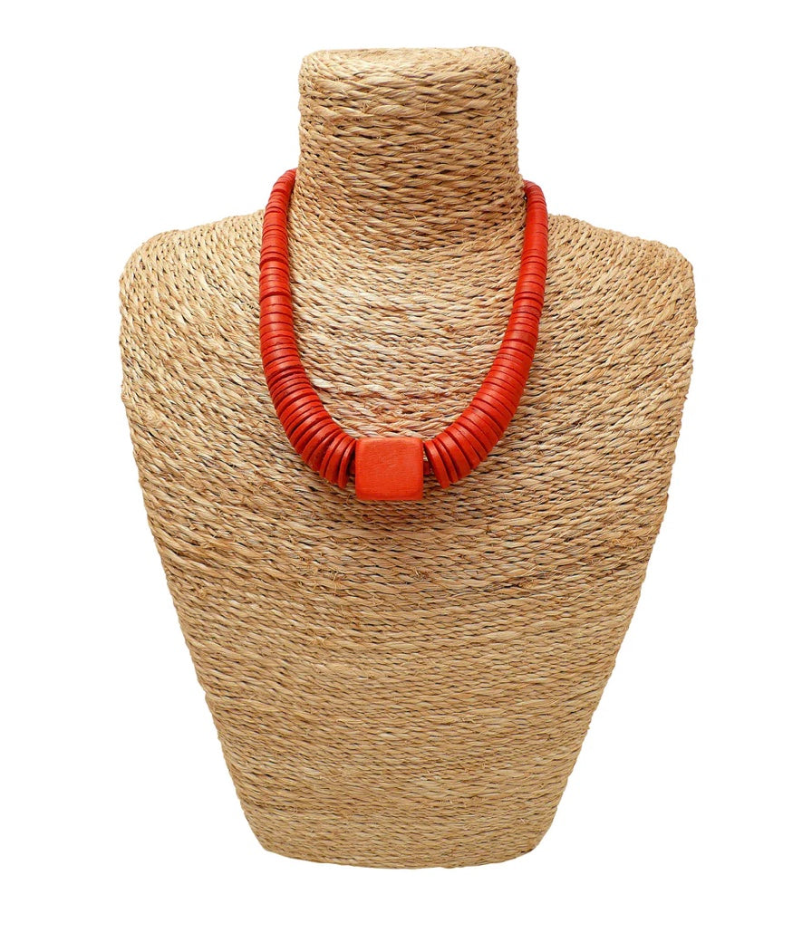 H18422 Graduated Square Necklace