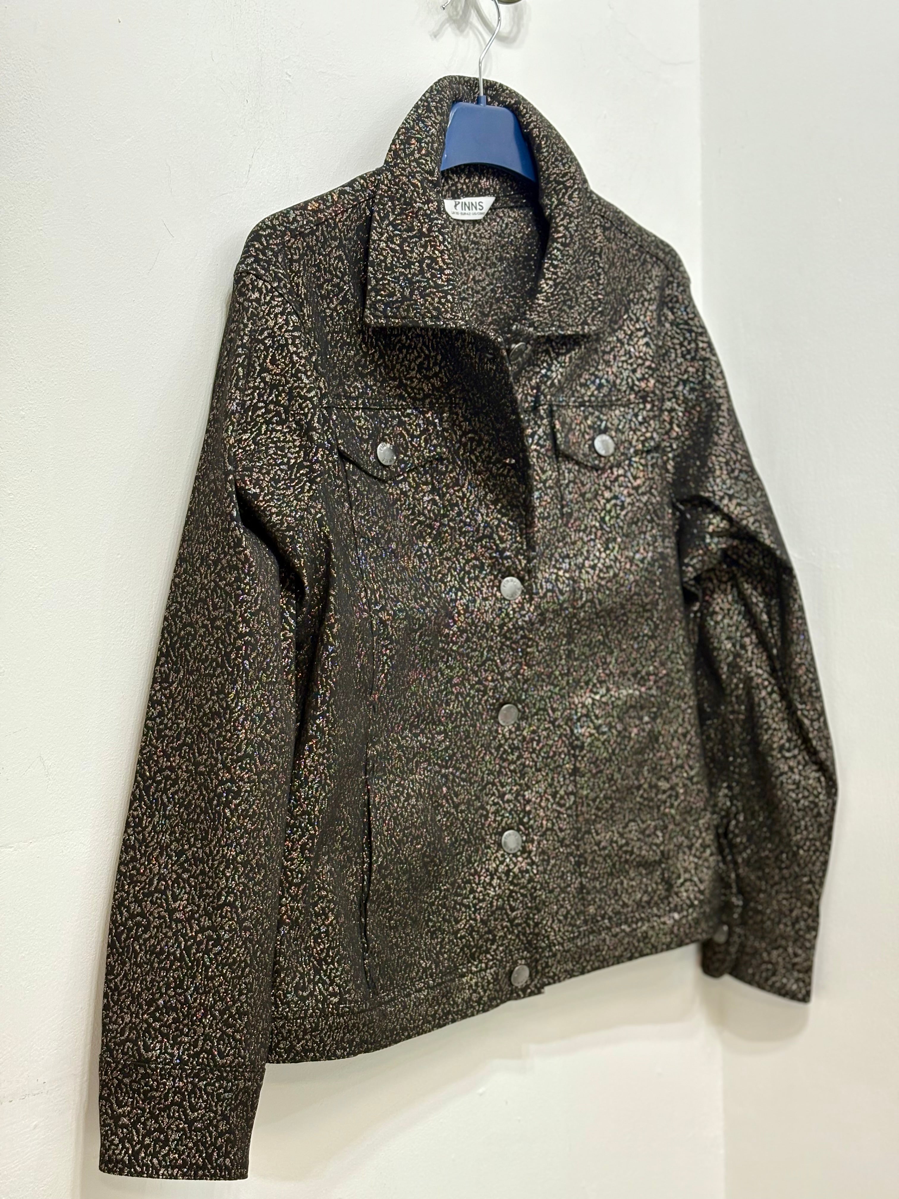 565JK Black & Gold Bengaline Jacket