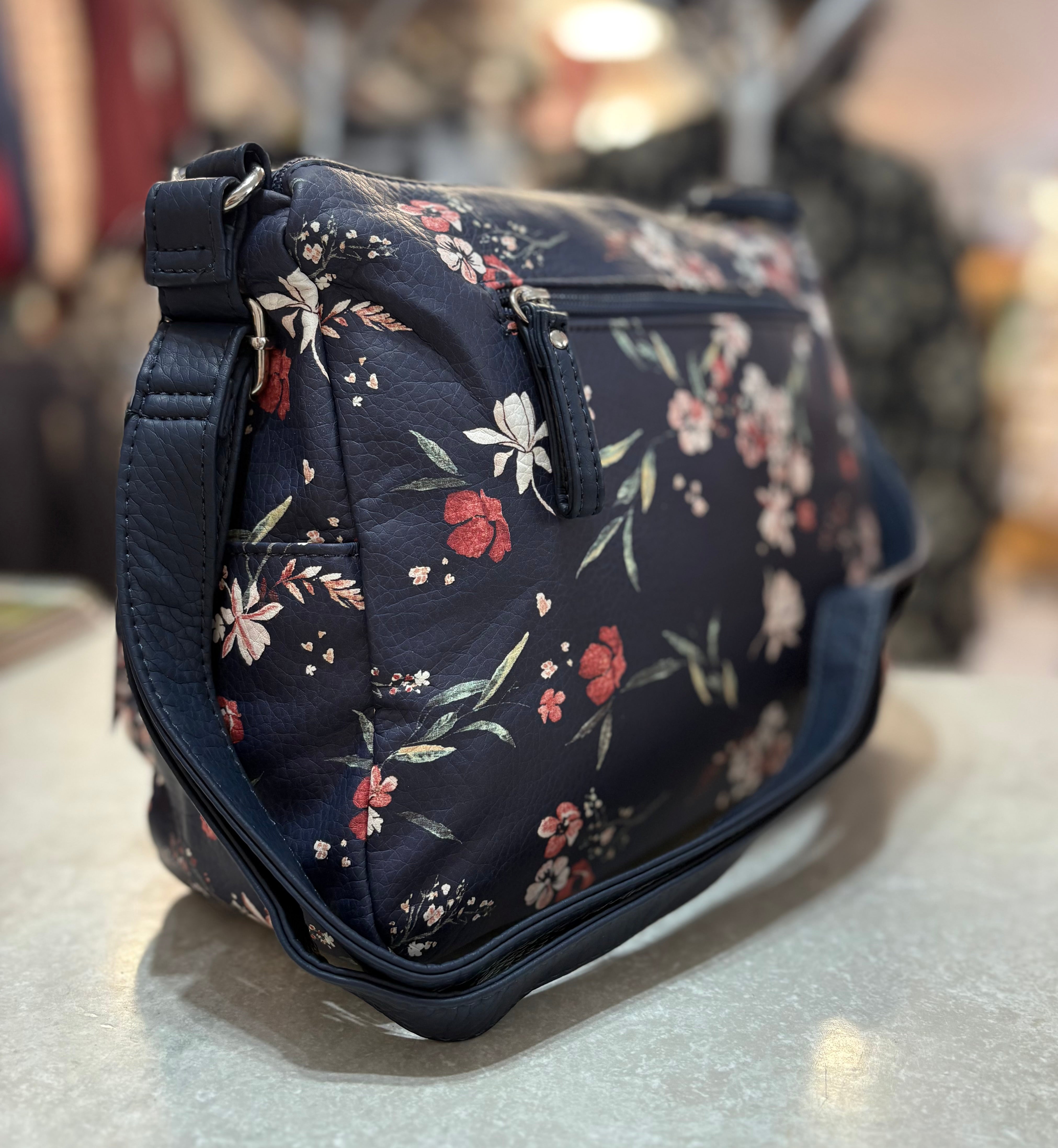 53184 Fall Floral Bag