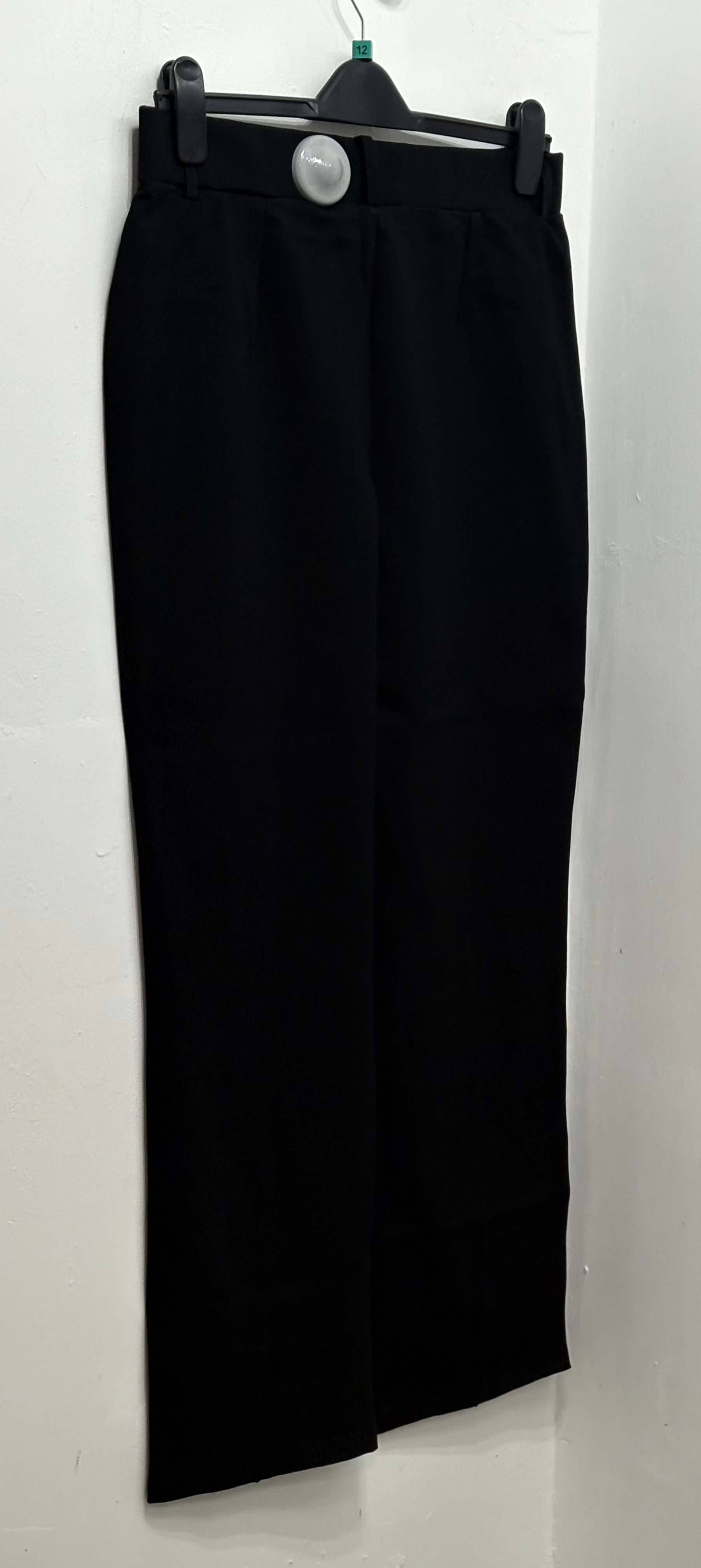 707T Black Ponte Straight Leg Trouser