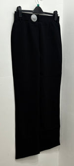 707T Black Ponte Straight Leg Trouser