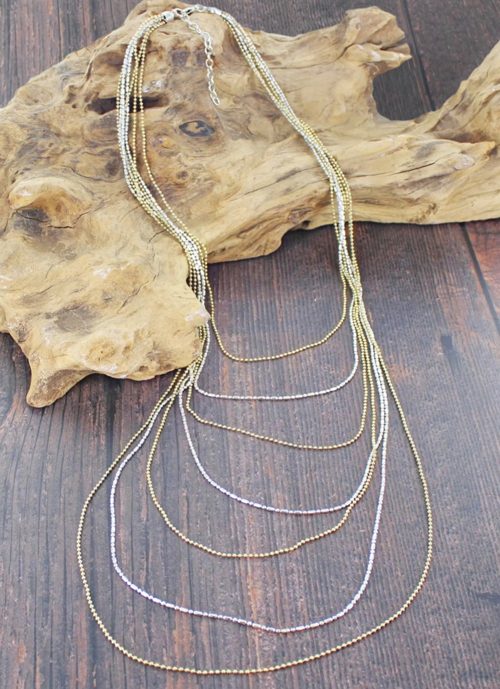 KH1504 Long Layered Necklace