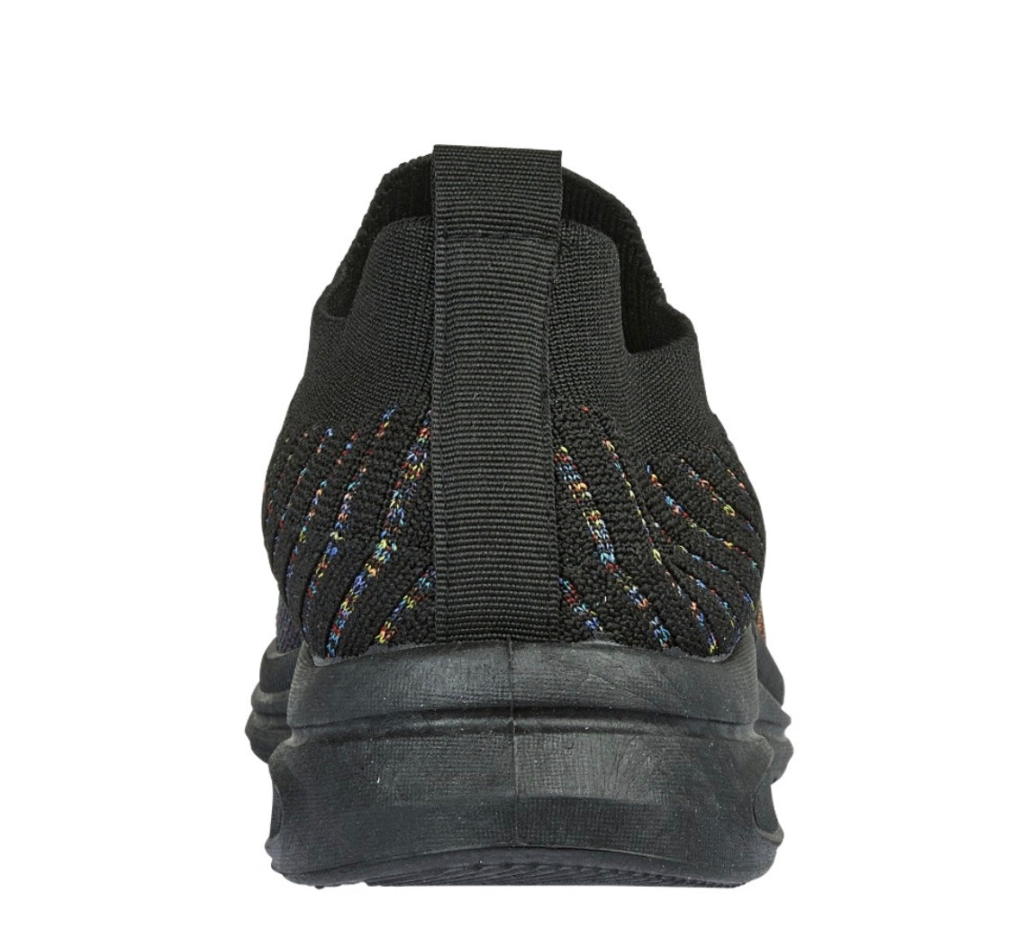 Appletini All Black Slip on Trainer