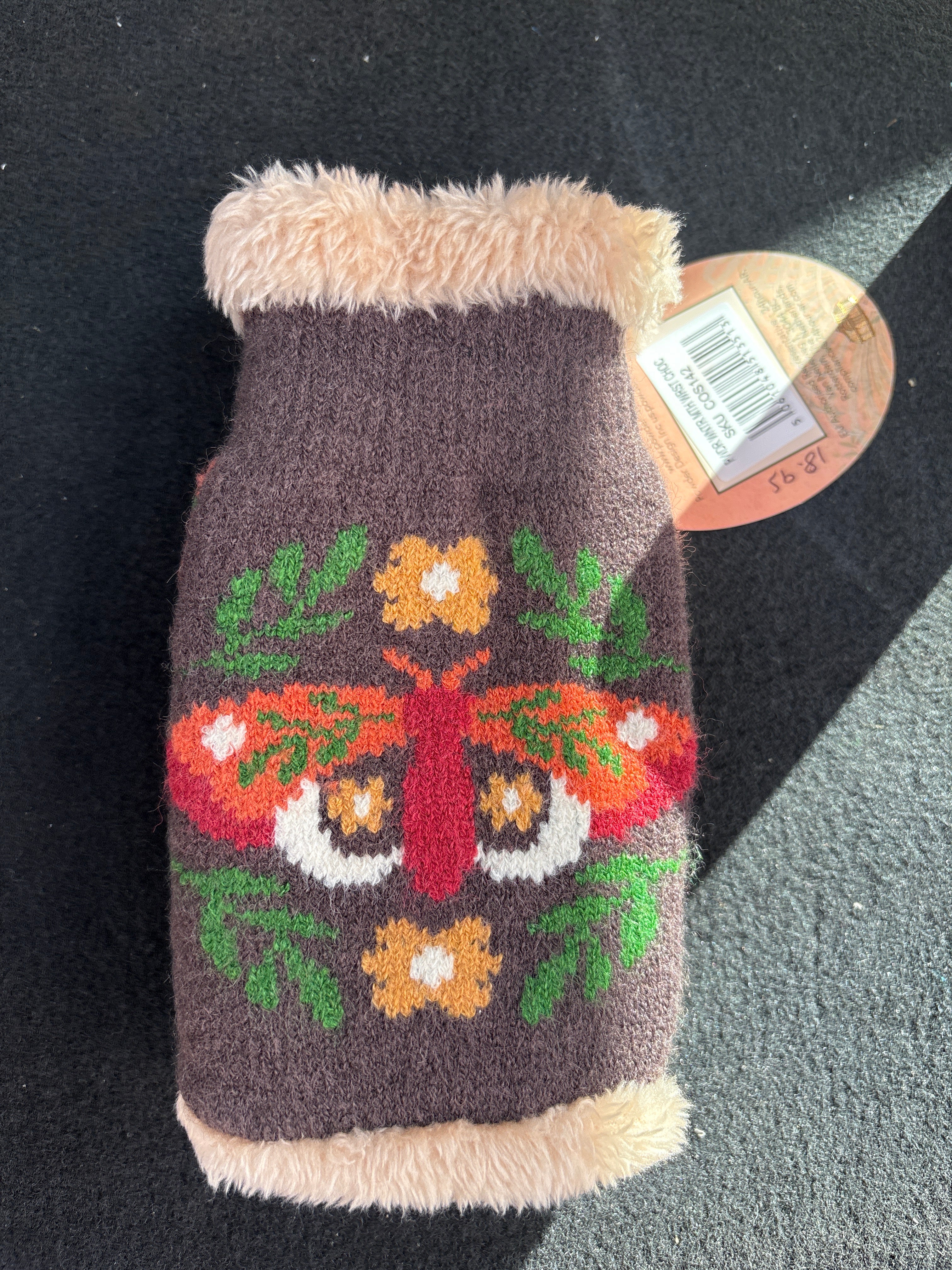 Winter Moth Wrist Warmers