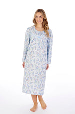 Floral Print 45" Woven Nightdress ND04201