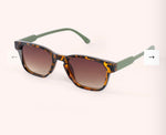 JAC4  JACINDA SUNGLASSES - MOSS/TORTOISESHELL