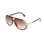 8730 AVIATOR STYLE SUNGLASSES WITH GOLD METAL TEMPLES with uv400