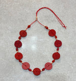 Cork Disc adjustable Necklace