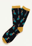 Lm24642 DUCKS BAMBOO SOCKS