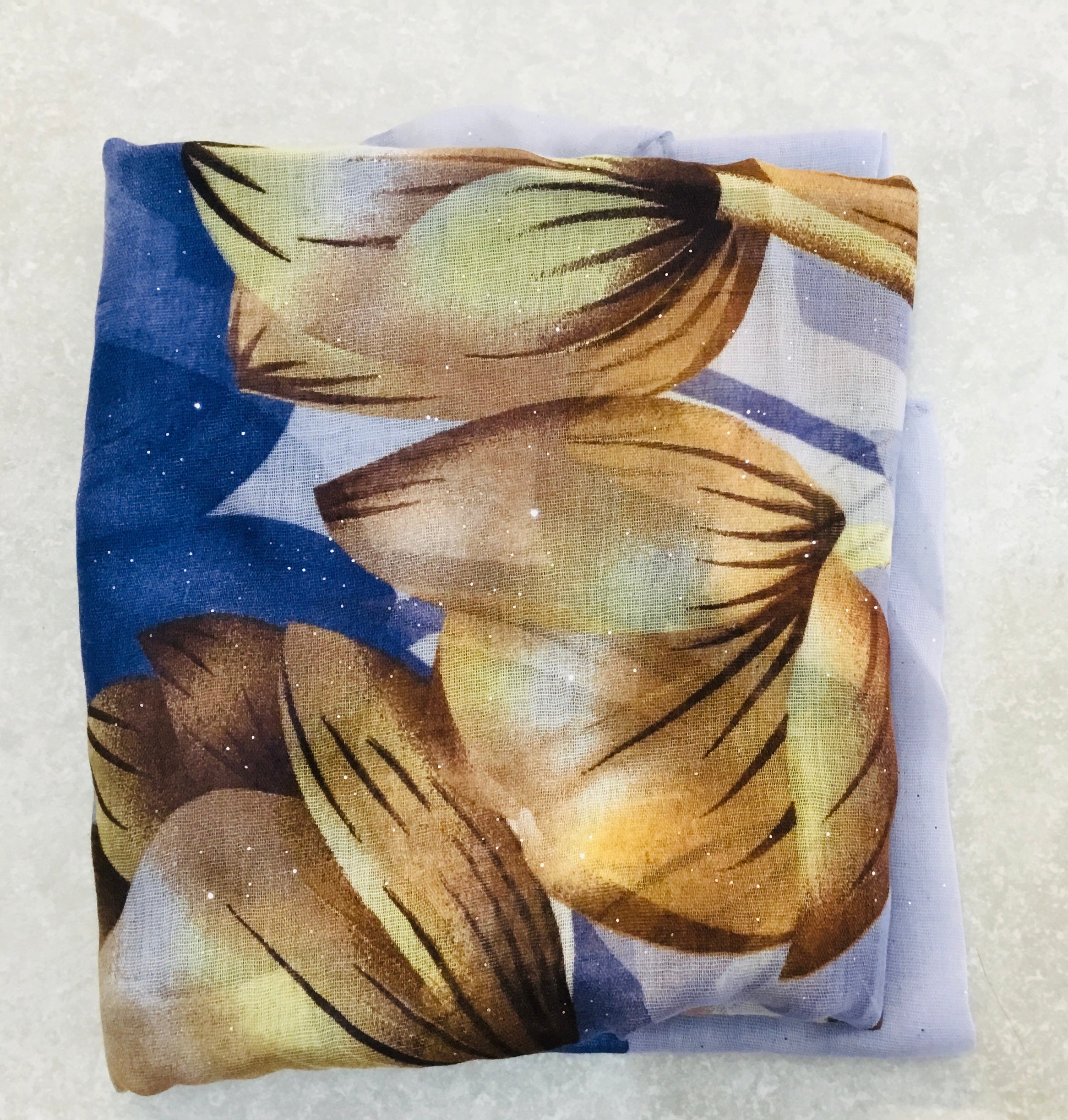 PS6795 Silver glitter Scarves