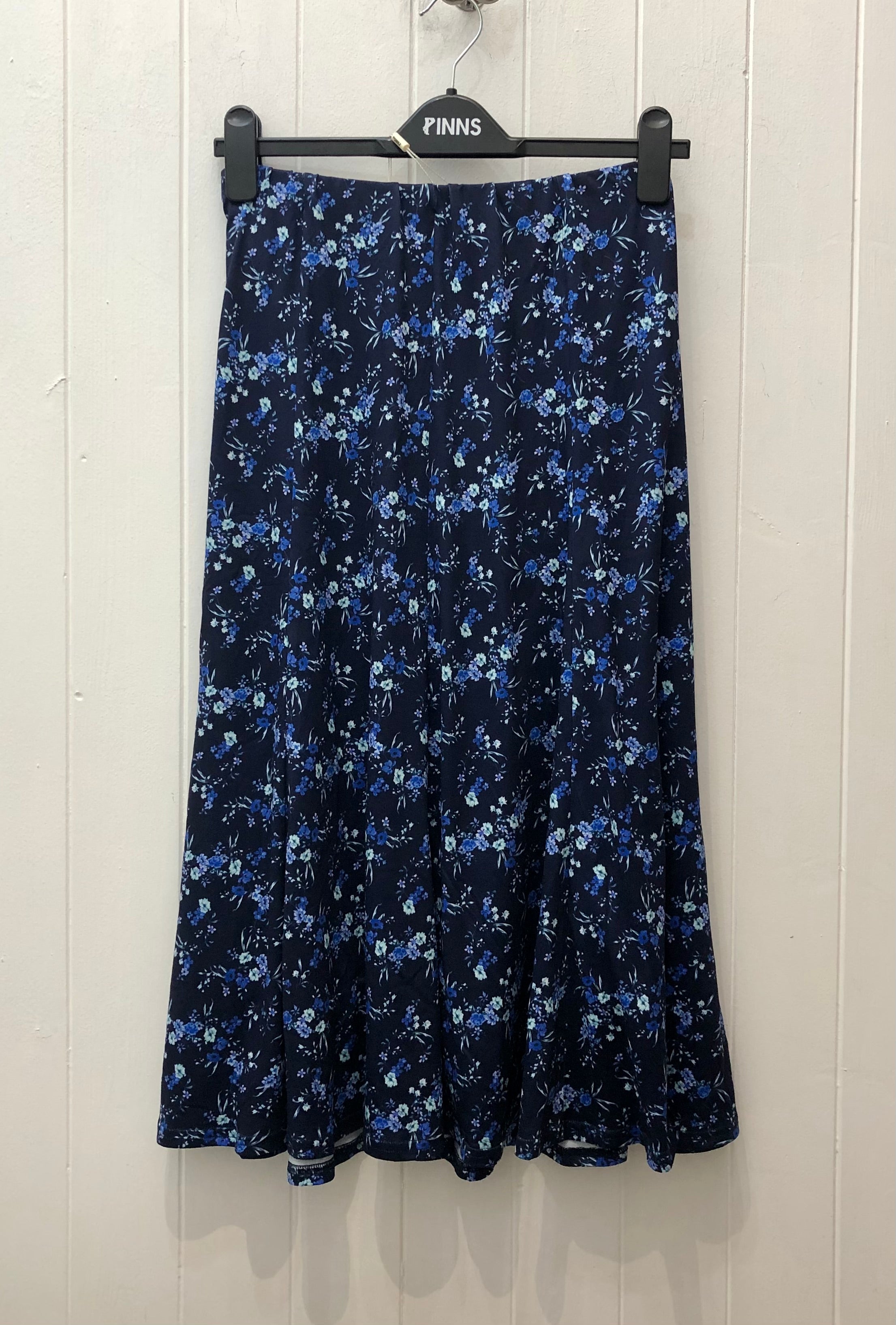119sk Printed A line Skirt