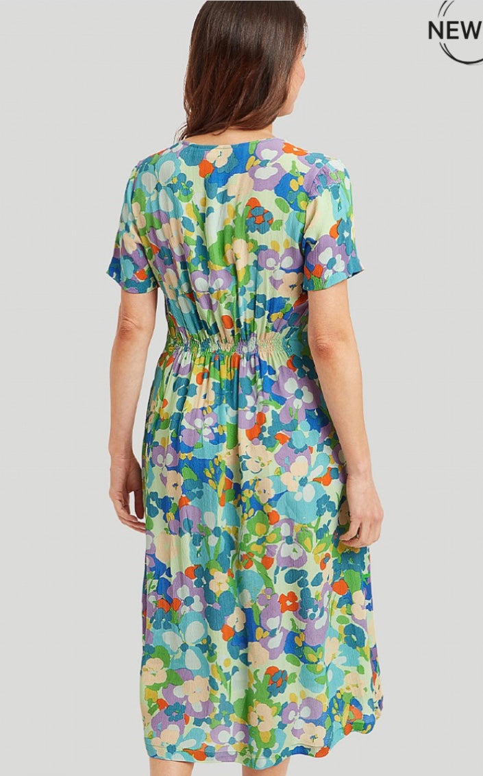 Garden Party Peggy Dress - Multi