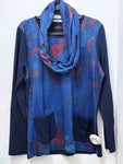 13055 TUNIC WITH MATCHING SNOOD