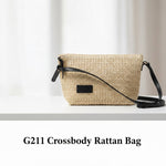 G211 Crossbody Rattan Bag