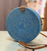 101 Round Rattan Cross Body/Shoulder Bags