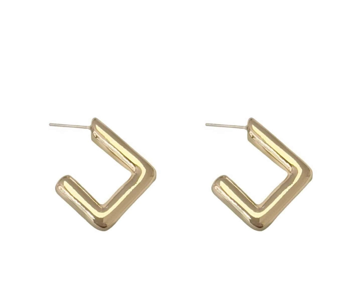 205810 Zanna Modern Hoop Earrings