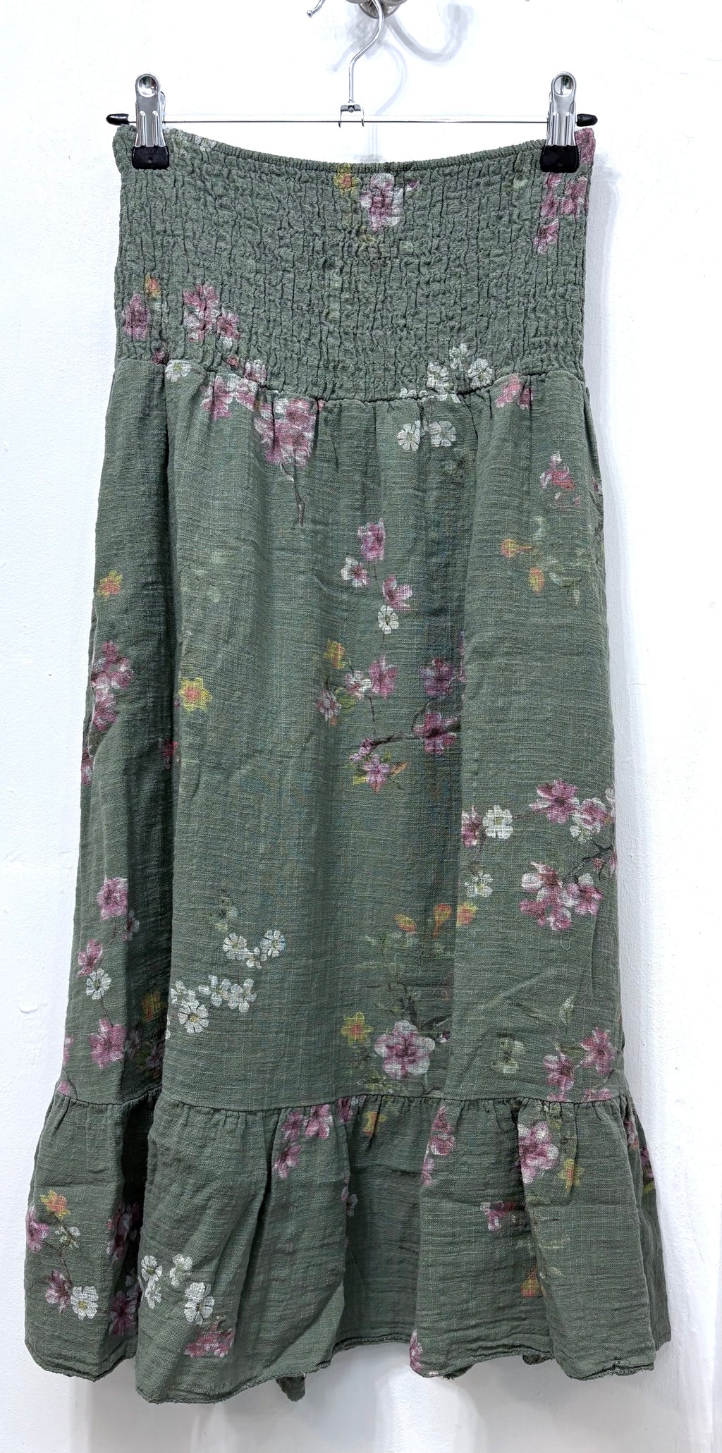969 Cheese Cloth Pull on Skirt