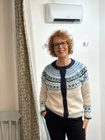 Fair isle Cardigan SU25MF-708