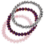 F0288 8mm glass bead bracelet