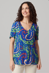 Amelia Top Soft Paisley
