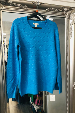 512 Crossover Dobby Stitch Jumper