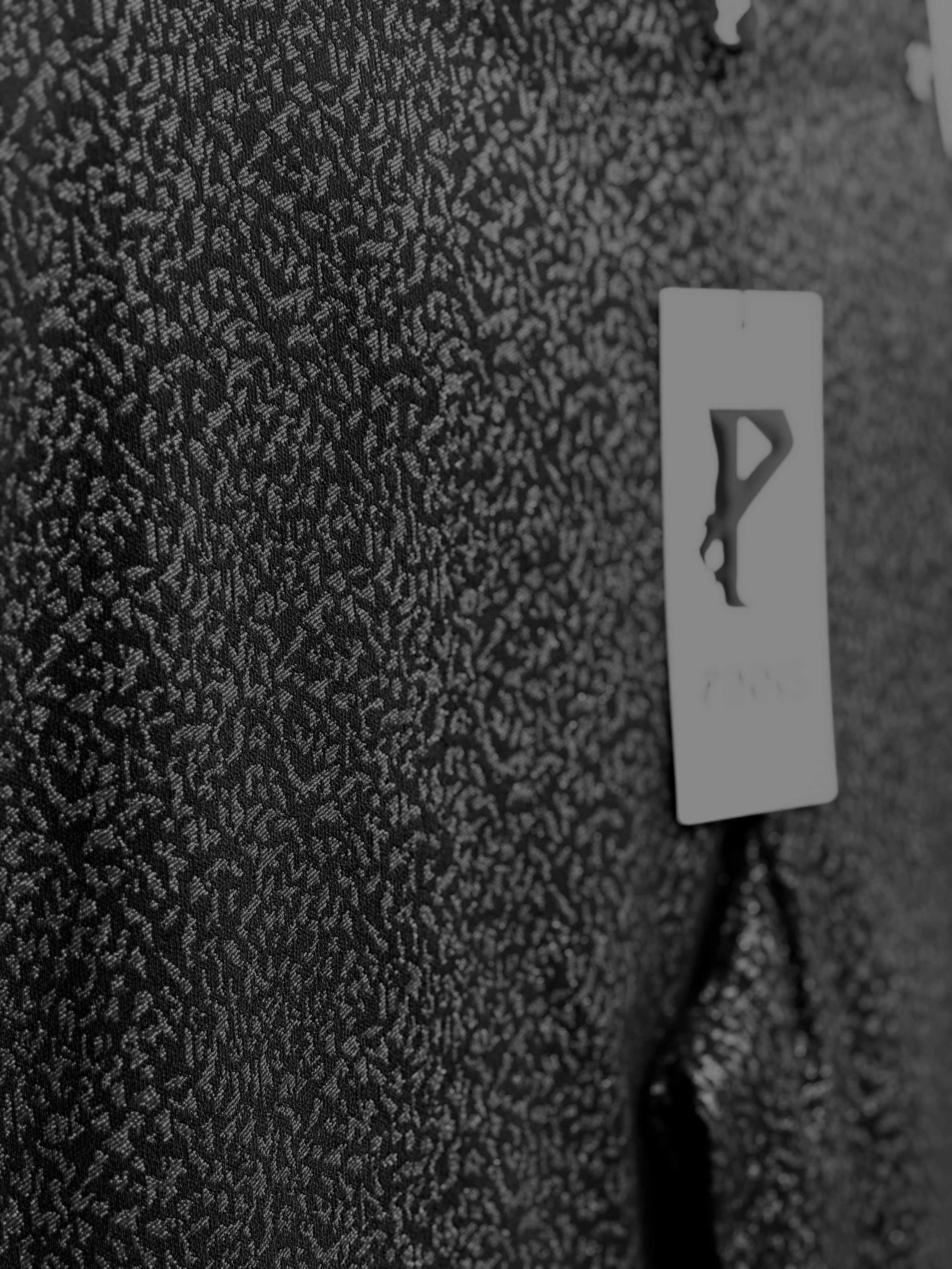 302CT Black Sparkle Ankle Grazer