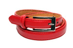 2783 0.75” Smooth Finish Ladies Belt Red