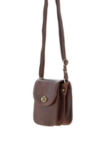 V-80 Leather Small Lock XBody Bag